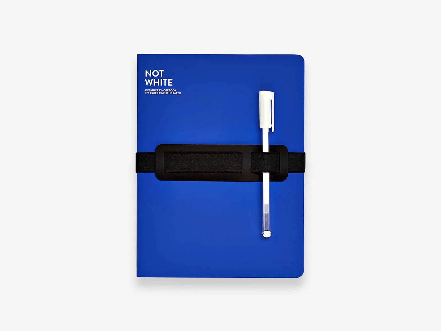 Not White, Blue Notebook