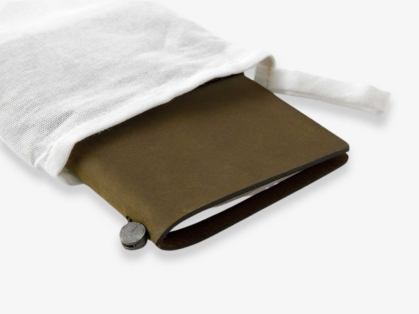 TRAVELER'S notebook Olive Passport Size