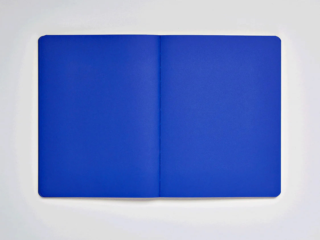 Not White, Blue Notebook