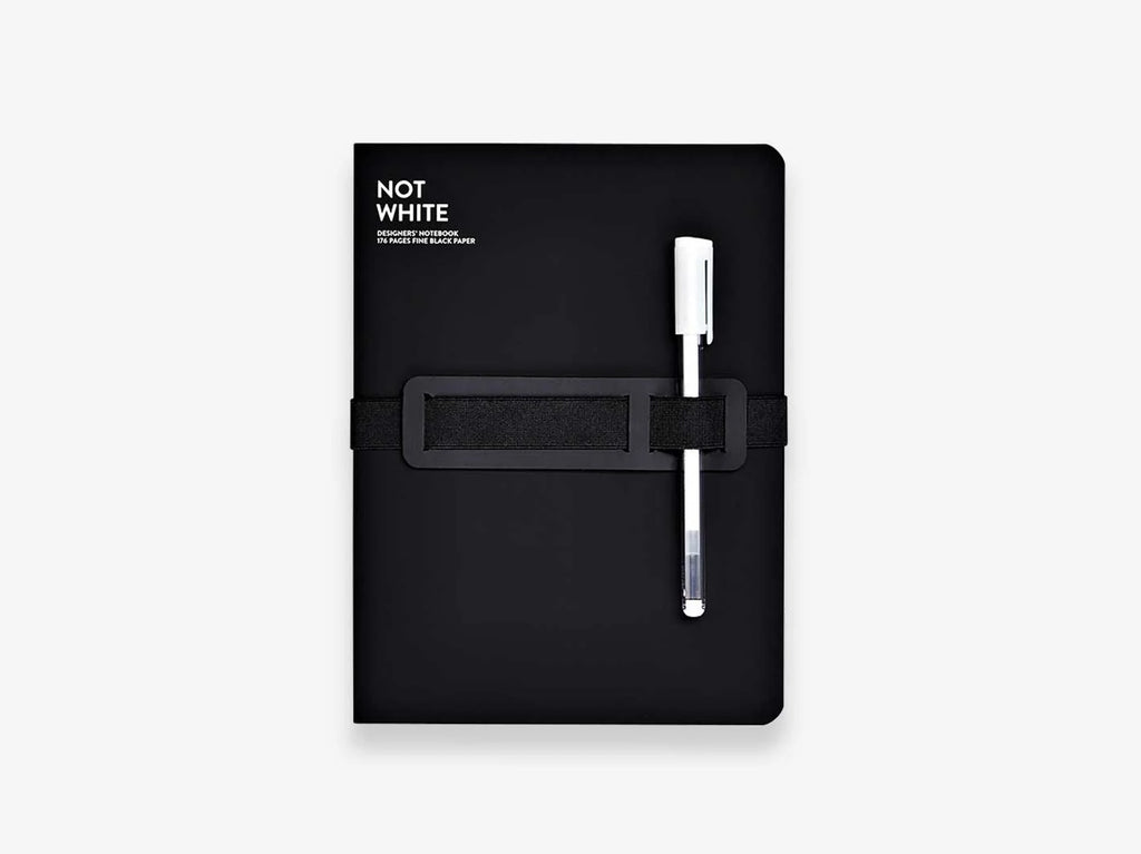 Not White, Black Notebook